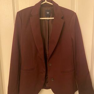 Burgundy Blazer